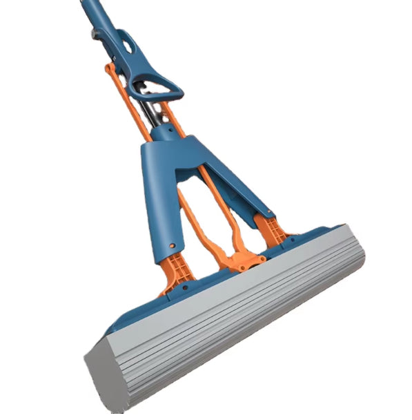 Mop Home Cleaning Sponge Floor Cleaning & Folding Absorbing Squeeze Water Magic Mop.