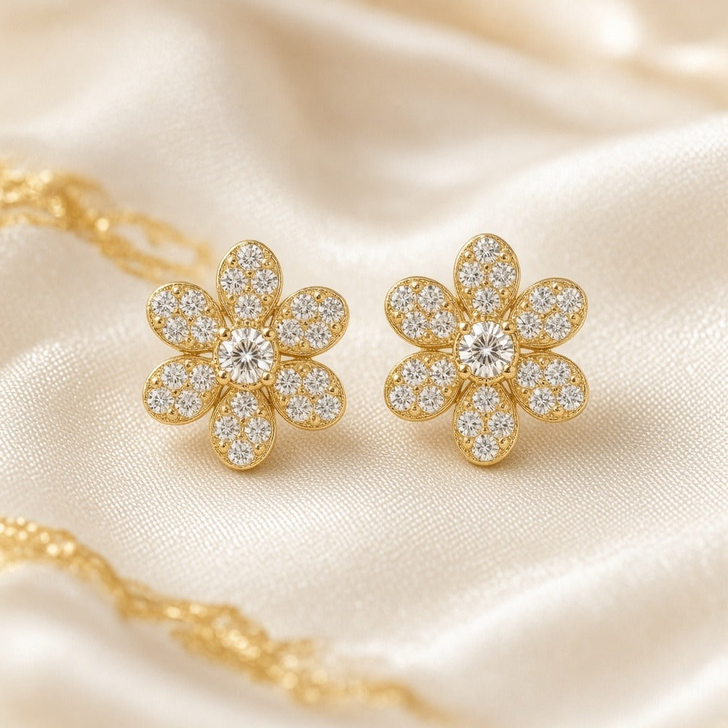 American diamond studs