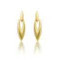 Gold-Tone Mini Office Earrings - Vkart