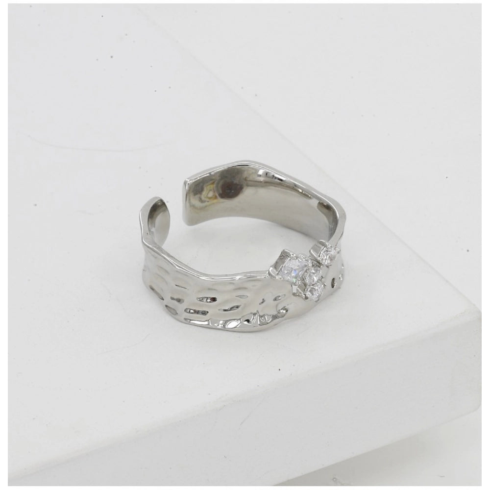Silver Western Steel Finger Ring - Vkart