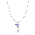 Silver Butterfly Dailywear Pendant Chain - Vkart