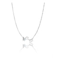 Silver Steel Pendant Chain - Vkart