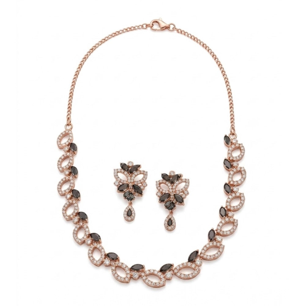 Silver-Plated Necklace Set - Vkart - View 2