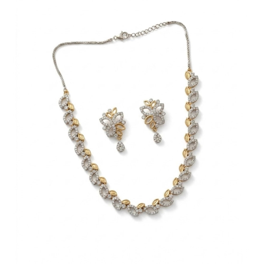 Silver-Plated Necklace Set No. 2 - Vkart - View 2