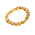 Citrine 8mm Natural Crystal Bracelet - Vkart