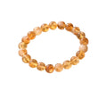 Mustard Citrine 8mm Natural Crystal Bracelet - Vkart