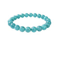 Amazonite 8mm Natural Crystal Bracelet - Vkart