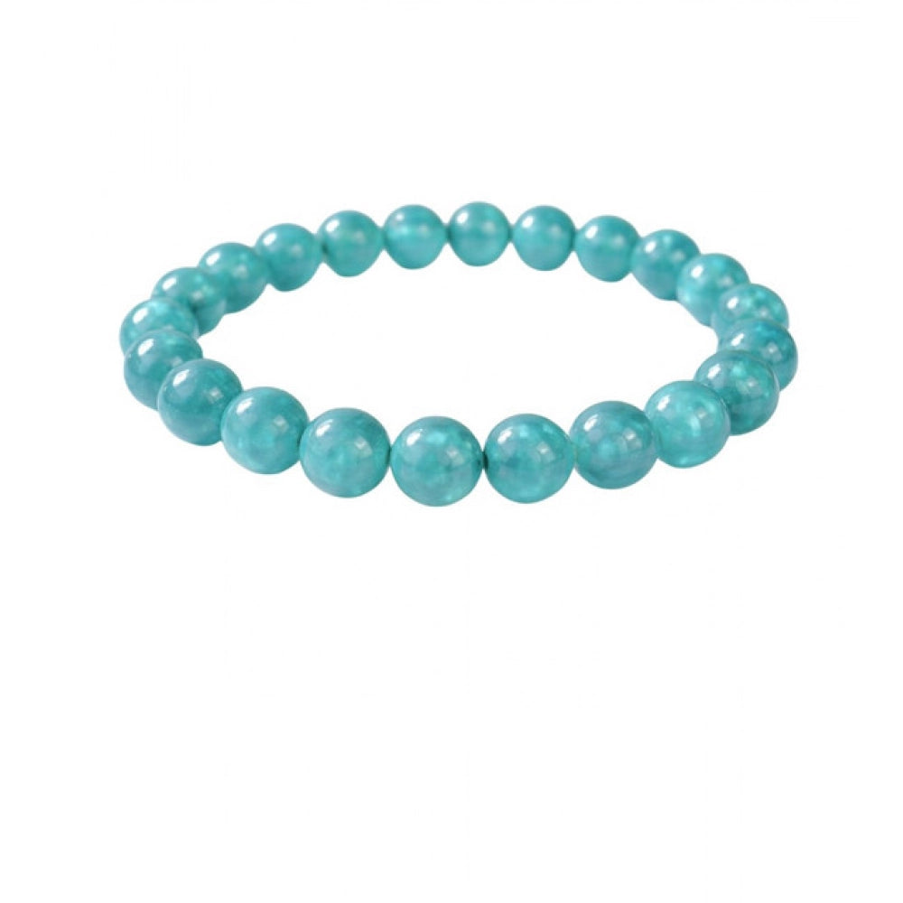 Amazonite 8mm Natural Crystal Bracelet - Vkart