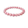 Rhodochrosite 8mm Natural Crystal Bracelet - Vkart