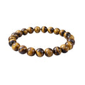 Tiger Eye 8mm Natural Crystal Bracelet - Vkart