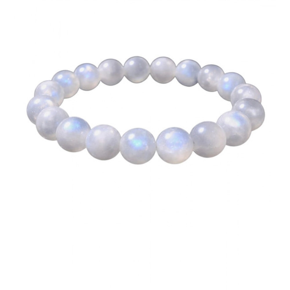 Moonstone 8mm Natural Crystal Bracelet - Vkart