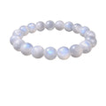 Moonstone 8mm Natural Crystal Bracelet - Vkart