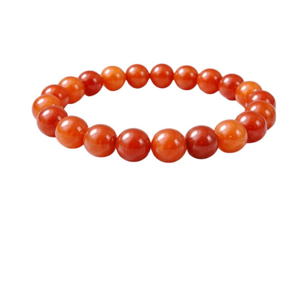 Carnelian 8mm Natural Crystal Bracelet - Vkart