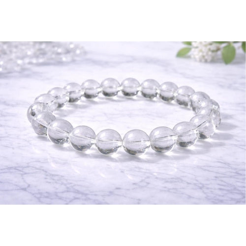 Clear Quartz 8mm Natural Crystal Bracelet - Vkart - View 2