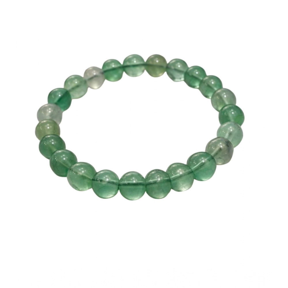 Fluorite 8mm Natural Crystal Bracelet - Vkart