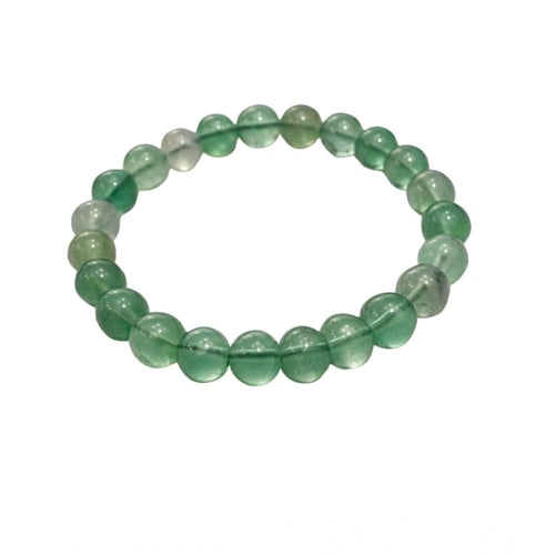 Fluorite 8mm Natural Crystal Bracelet - Vkart