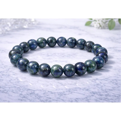 Azurite 8mm Natural Crystal Bracelet - Vkart - View 2