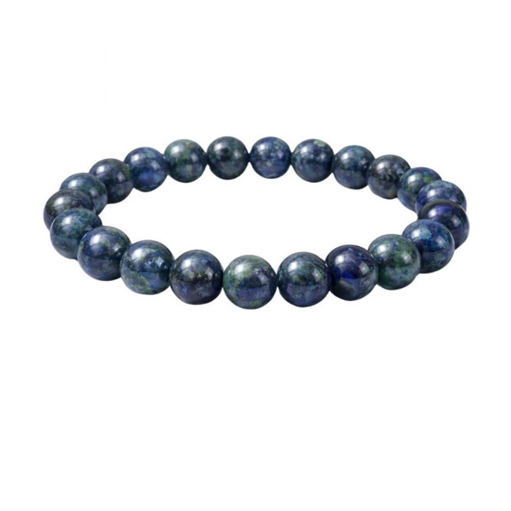 Azurite 8mm Natural Crystal Bracelet - Vkart