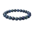 Azurite 8mm Natural Crystal Bracelet - Vkart