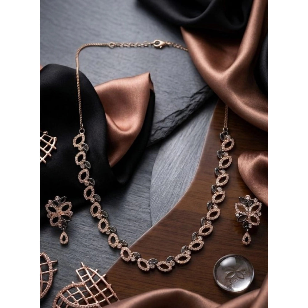 Silver-Plated Necklace Set - Vkart
