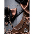 Silver-Plated Necklace Set - Vkart