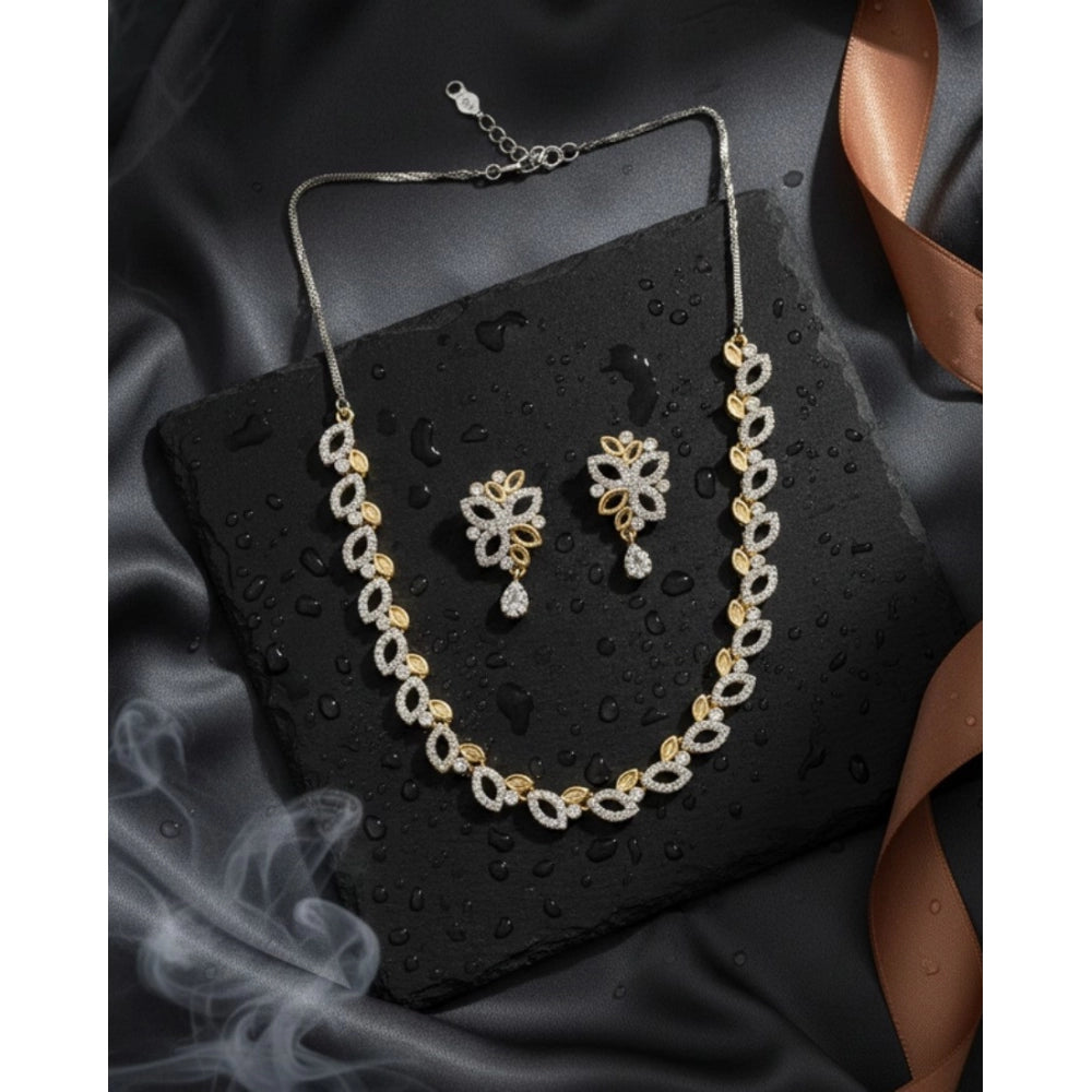 Silver-Plated Necklace Set No. 2 - Vkart