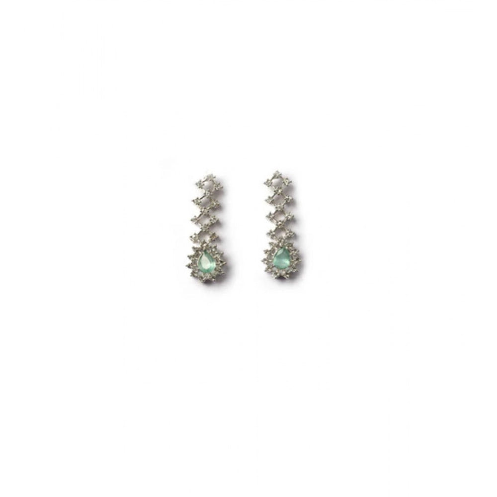 Turquoise Silver-Plated Necklace Set No. 3 - Vkart - View 5