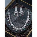 Multicolour Silver-Plated Necklace Set No. 3 - Vkart