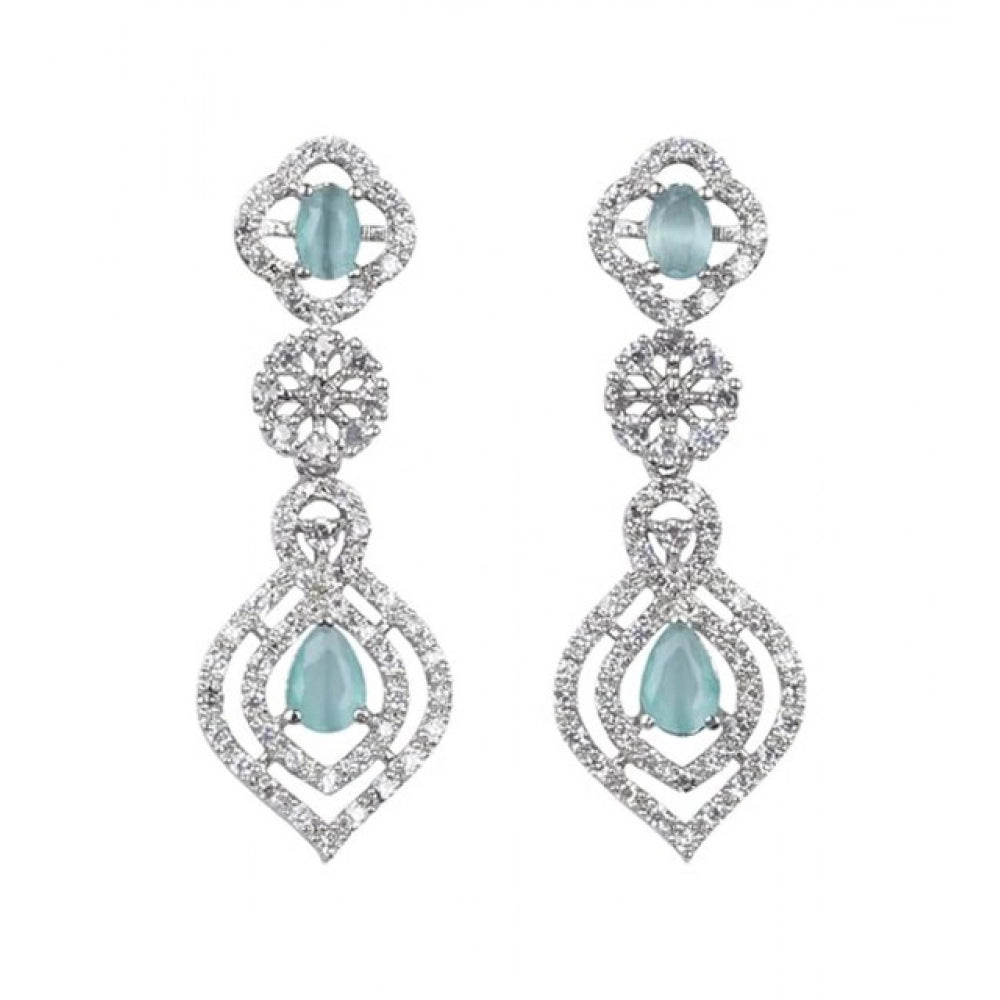 Turquoise Silver-Plated Necklace Set No. 9 - Vkart - View 5