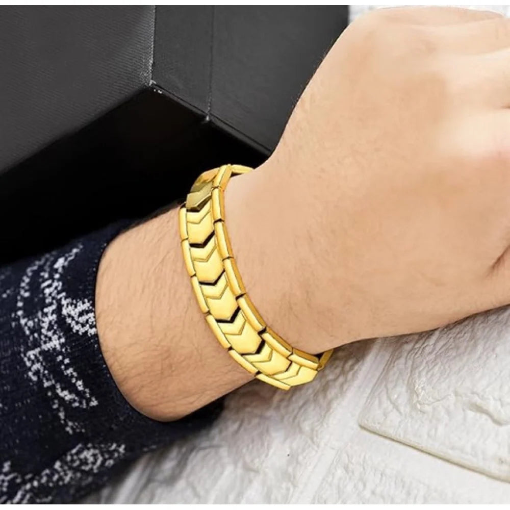 Gold Bio Magnetic Bracelet - Vkart - View 4