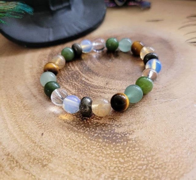 Multicolour Crystal Rashi Bracelet - Vkart - View 5